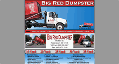 Desktop Screenshot of bigreddumpsters.com